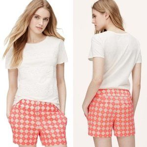ANN TAYLOR LOFT RIVIERA DIAMOND EMBROIDERED SHORTS (4)